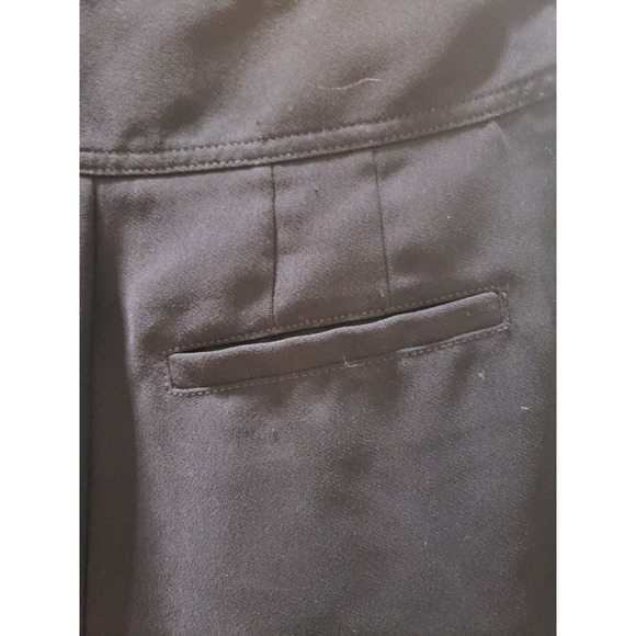 Anthropologie Women Black Polyester Frenchy High Waist Fake Button Shorts Size 4 - Picture 7 of 12